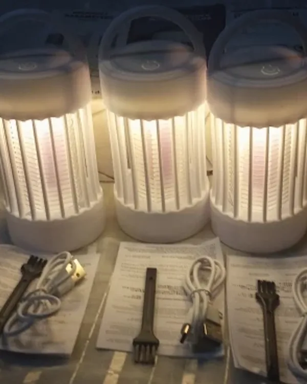 Lampe anti-moustique Luciolia photographiée par un acheteur